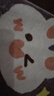 小棕熊（XIAOZONGXIONG）浴室吸水地墊家用洗手間進(jìn)門(mén)門(mén)墊廁所墊子衛生間衛浴門(mén)口防滑腳墊 草莓兔【仿羊絨 加厚 吸水 】 40*60cm【強吸水 浴后免擦腳】 曬單實(shí)拍圖