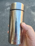容山堂保溫杯水杯男士純鈦便攜口袋杯迷你帶蓋茶水分離茶杯純鈦隨身杯 便攜純鈦保溫杯-口袋杯 200ml 曬單實(shí)拍圖