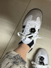 阿迪達斯 （adidas）三葉草 七夕禮物女 SAMBA OG W 休閑鞋 IH3371 芭蕾系黑白 37 曬單實拍圖