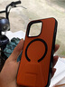 魚(yú)非漁支點(diǎn)蘋(píng)果16promax手機殼帶支架iphone17pro保護套手機架防摔14Plus磁吸男士女款15外殼11素皮革XR 動(dòng)感橙【支架/磁吸無(wú)線(xiàn)充】送膜 iPhone13 Pro 曬單實(shí)拍圖