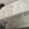 禧天龍樂高收納盒兒童積木磁力片儲物盒大容量玩具分格整理箱30升透明白 曬單實(shí)拍圖