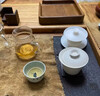 九土陶瓷茶具套裝家用功夫茶杯茶壺套組泡茶器高檔輕奢禮盒裝送禮 灰韻茶瀾八件套【禮盒裝】 曬單實(shí)拍圖