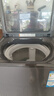 海爾（Haier）【大桶】新品雙動力波輪洗衣機直驅(qū)變頻10公斤BZ618智能語音播報家用全自動防纏繞后控大彩屏觸控 AI智慧洗自編程+頑漬洗除菌螨桶自潔+羽絨服預約洗 送貨上樓到家/免費上門安裝 曬單實拍圖