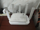 中興（ZTE）巡天 AX3000滿血WIFI6千兆無線路由器 自研雙核主芯片 5G雙頻穿墻王wifi路由 Mesh 3000M速率 曬單實(shí)拍圖