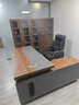 穆源辦公桌簡(jiǎn)約現代辦公室家具桌椅組合輕奢經(jīng)理單人桌子大班臺老板桌 【包安裝】總長(cháng)220寬80+側柜+老板椅+六門(mén)柜 曬單實(shí)拍圖