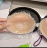 FitonTon胸貼女硅膠胸貼無肩帶內衣無痕防凸點乳貼隱形胸貼婚紗聚攏文胸B 曬單實拍圖