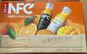 農(nóng)夫山泉 100%純果汁NFC果汁300ml*12瓶繽紛禮盒裝(6瓶橙汁+6瓶芒果汁) 曬單實(shí)拍圖