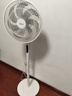 美的（Midea）【颶風(fēng)節(jié)能】七葉柔風(fēng)立式電風(fēng)扇/家用輕音落地扇/臺(tái)式小型風(fēng)扇/大風(fēng)力遙控定時(shí)搖頭風(fēng)扇 SAH35BSJ 曬單實(shí)拍圖