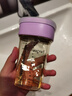 HEGEN海格恩學(xué)飲杯1歲以上240ml兒童PPSU多功能嘬口杯廣口直飲喝水杯紫 曬單實(shí)拍圖