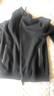 布先生拉鏈立領(lǐng)側邊口袋加厚羊毛外套春秋毛衣開(kāi)衫男BT12235 鋼琴黑 M /170 曬單實(shí)拍圖