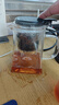 飄逸杯泡茶壺茶水分離耐熱玻璃內膽過濾沖茶器加厚泡茶壺一鍵出水 一鍵過濾壺【透明方】可拆卸 曬單實拍圖