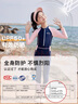 佑游兒童泳衣連體長(zhǎng)袖長(zhǎng)褲防曬男女童中大童游泳衣三件套34174藍(lán)色3XL 曬單實(shí)拍圖