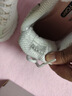 斯凱奇（Skechers）女鞋厚底增高老爹鞋百搭休閑鞋耐磨透氣運(yùn)動(dòng)鞋女 WTRG白/金 35.5 曬單實(shí)拍圖