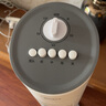 美的（Midea）【輕音節(jié)能】定時(shí)塔扇/家用電風(fēng)扇/大風(fēng)力無(wú)葉風(fēng)扇/輕音電扇/柔風(fēng)落地扇/臺(tái)式搖頭小風(fēng)扇 ZAF09MA 曬單實(shí)拍圖