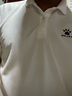 KELME /卡爾美 男士運動短袖POLO衫男款翻領(lǐng)團(tuán)購純色商務(wù)T恤 3891064白色 L 曬單實拍圖