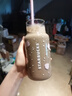 星巴克（Starbucks）杯子櫻花春綻系列冷變款玻璃杯520ml 櫻花圖案溫變水杯男女士送禮 冷變款玻璃杯 520ml 曬單實拍圖