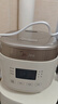 美的（Midea）0涂層2L不銹鋼內(nèi)膽1-2人電飯煲電飯鍋 家用智能多功能微壓無(wú)涂層電飯煲MB-RC201S 曬單實(shí)拍圖