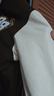 準者棒球服外套男女春夏美式復古PU皮袖刺繡潮流百搭寬松運動(dòng)夾克開(kāi)衫 深卡其 XL (180) 曬單實(shí)拍圖