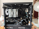 長城（Great Wall）冰霜X3黑色電腦機箱（MATX/360水冷位/U3/9風(fēng)扇位/磁吸翻門/鋼網(wǎng)面板/五槽PCI/兼容5080） 曬單實拍圖