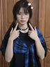 美式學(xué)院風(fēng)蝴蝶結(jié)綁帶潮流短袖T恤女夏季慵懶風(fēng)寬松設(shè)計感上衣服 黑藍 M 曬單實拍圖