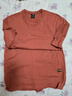 G-STAR RAW25夏季新款Nifous男士短袖純色上衣美式寬松半袖潮流T恤D24449 紅色 M 曬單實拍圖