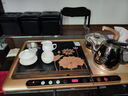 Jidaocook304不銹鋼燒水壺平底功夫茶泡茶壺茶具電磁爐專用加厚小水壺 1.5L電磁爐平底壺(304)非插電 曬單實拍圖