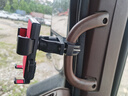 均垚貨車手機(jī)支架卡扣式汽車挖掘機(jī)卡車鏟車挖機(jī)車載手機(jī)支撐架導(dǎo)航 貨車支架【六角旋母自動鎖紅】 曬單實拍圖