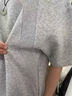 試衣間解構(gòu)boxy太空棉短袖男夏季高級感cleanfit寬松休閑半袖T恤 灰色 XL 建議130-150斤 曬單實拍圖