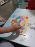 MPPMCK世界中國地圖拼圖磁性幼兒童大號拼板木制早教小學(xué)生玩具禮物 平板磁性中國地圖 曬單實(shí)拍圖