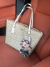 COACH蔻馳女包奢侈品托特包大牌輕奢女士包包單肩手提包 【保稅倉(cāng)發(fā)貨】淺卡其4455IMDQC 曬單實(shí)拍圖