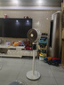 創(chuàng)維【全屋驅蚊】空氣循環(huán)扇家用電風扇落地扇2025新款大風量語音遙控輕音節(jié)能臥室小風扇Q522 白咖色 曬單實拍圖