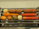 FRUNO全自動(dòng)烤腸機(jī)臺(tái)式家用迷你小型熱狗機(jī)烤香腸機(jī)烤火腿腸機(jī)白領(lǐng)學(xué)生宿舍神器多功能早餐機(jī) 4管【烤腸架】 曬單實(shí)拍圖