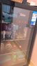 美的（Midea）95升一級能效家用客廳辦公室冷藏柜冰吧茶葉飲料水果蔬菜保鮮柜小型即食冰箱JC-98GM(E) 國家補貼 曬單實拍圖