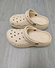 卡駱馳crocs卡駱馳貝雅云彩女士洞洞鞋|208186 冬日白-11S 37/38(240mm) 曬單實(shí)拍圖