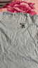 名創(chuàng)優(yōu)品（MINISO）短袖男純棉休閑寬松夏季圓領(lǐng)百搭青少年潮流半袖t恤 冰川藍(lán) L 曬單實(shí)拍圖