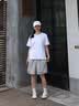 Teenie Weenie小熊女裝夏季學院風白色圓領(lǐng)短袖T恤內(nèi)搭上衣潮 白色 S 曬單實拍圖