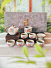 阿貍的愛(ài)汝窯茶具整套套裝伴手禮商務(wù)禮品教師節生日禮物男女士送老師實(shí)用 芙蓉花西施壺功夫茶具皮箱禮盒裝 喬遷之喜搬家禮物同事退休紀念品 曬單實(shí)拍圖