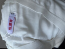 恒源祥男開衫薄款針織衫防曬男空調(diào)衫含桑蠶絲打底衫雪風(fēng)白 185 曬單實(shí)拍圖