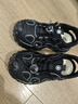 JEEP KIDS夏季戶外防滑軟底鏤空休閑鞋男女童舒適溯溪鞋學(xué)生百搭運(yùn)動(dòng)框子鞋 黑色 29 曬單實(shí)拍圖