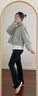 lululemon丨Rain Chaser女士運動(dòng)夾克 LW4CANS 玉灰 S /6 曬單實(shí)拍圖