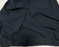 德瑪納【都市黑天鵝】夏季垂順80D亂麻收腰包臀不規(guī)則抽褶女式連衣裙 曬單實(shí)拍圖