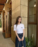 TOUCH MISS復(fù)古水洗后開叉牛仔裙高腰半身裙女氣質(zhì)款LSY 灰藍(lán) S 曬單實(shí)拍圖