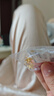 周六福（ZLF）  黃金耳環(huán)女款5G足金甜美小清新雪花耳墜耳釘 計(jì)價(jià) 1.48g 曬單實(shí)拍圖