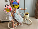Seajoyx卡皮bala兒童自行車3-6-12歲男女寶寶童車8-10小孩單車腳踏車 卡皮bala【靠背后座 | 米胎款】 16寸（適合身高100-120CM） 曬單實拍圖