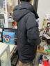 （反季清貨）2025冬季新款寬松小個(gè)子羽絨服女韓版連帽外套 黑色 M 曬單實(shí)拍圖