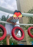 笛莎（DEESHA）童裝女童蘇博聯(lián)名連衣裙2024夏季新款兒童清新國(guó)風(fēng)印花棉布旗袍裙 靜謐藍(lán) 130 曬單實(shí)拍圖