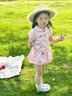 LUSON小O寶童裝寶寶刺繡polo連衣裙女2025夏新款女童洋氣裙子套裝 曬單實拍圖