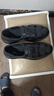 胖東來(lái)包頭皮涼鞋男真皮休閑防滑軟底牛皮夏季沙灘涼鞋洞洞鞋鏤空皮鞋男 黑色_真牛皮 37 _軟牛皮防滑鞋底 曬單實(shí)拍圖