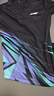李寧（LI-NING）羽毛球服套裝速干短袖短褲俱樂部系列女款黑色#AATV014-1 黑色  M 曬單實拍圖