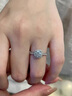DREUD色莫桑石鉆戒經(jīng)典方包1克拉求結(jié)婚結(jié)婚女鉆戒指七夕情人節(jié)送女友 50分莫桑鉆戒（GRA證書+禮盒） 開口可調(diào)節(jié)（刻字其它聯(lián)系客服） 曬單實(shí)拍圖